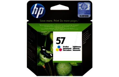 HP 57 Tri-colour Original Ink Cartridge (C6657AE)